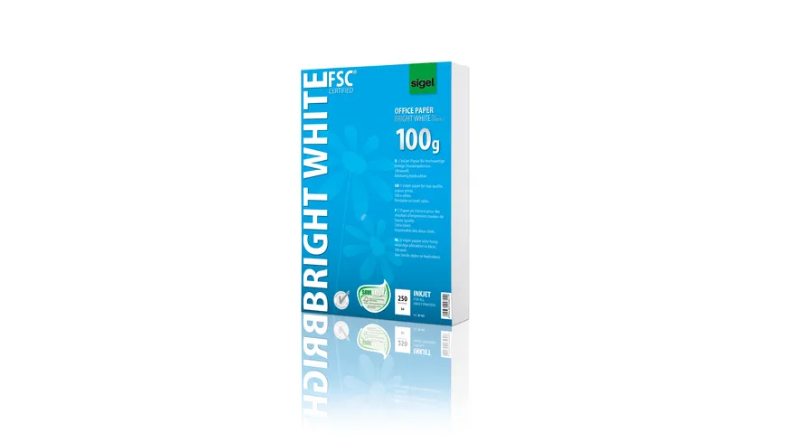 sigel Office Papier Bright White A4 250 Blatt weiß