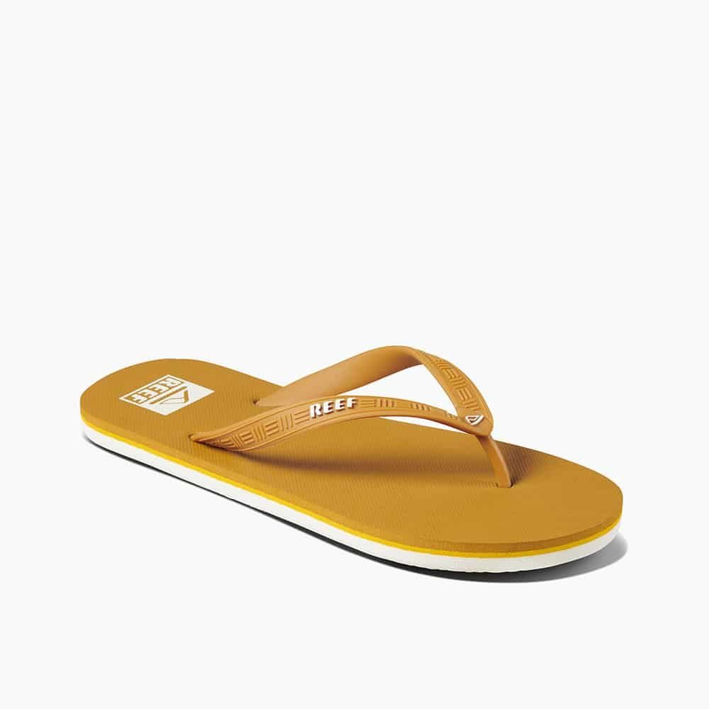 Reef Reef Herren Seaside Zehentrenner Sandale - Farbe Mustard Zehentrenner