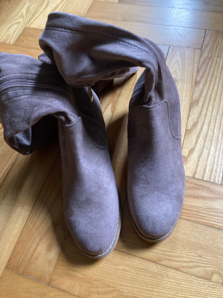 Sixth Sens Stiefel in Beige günstig kaufen 36