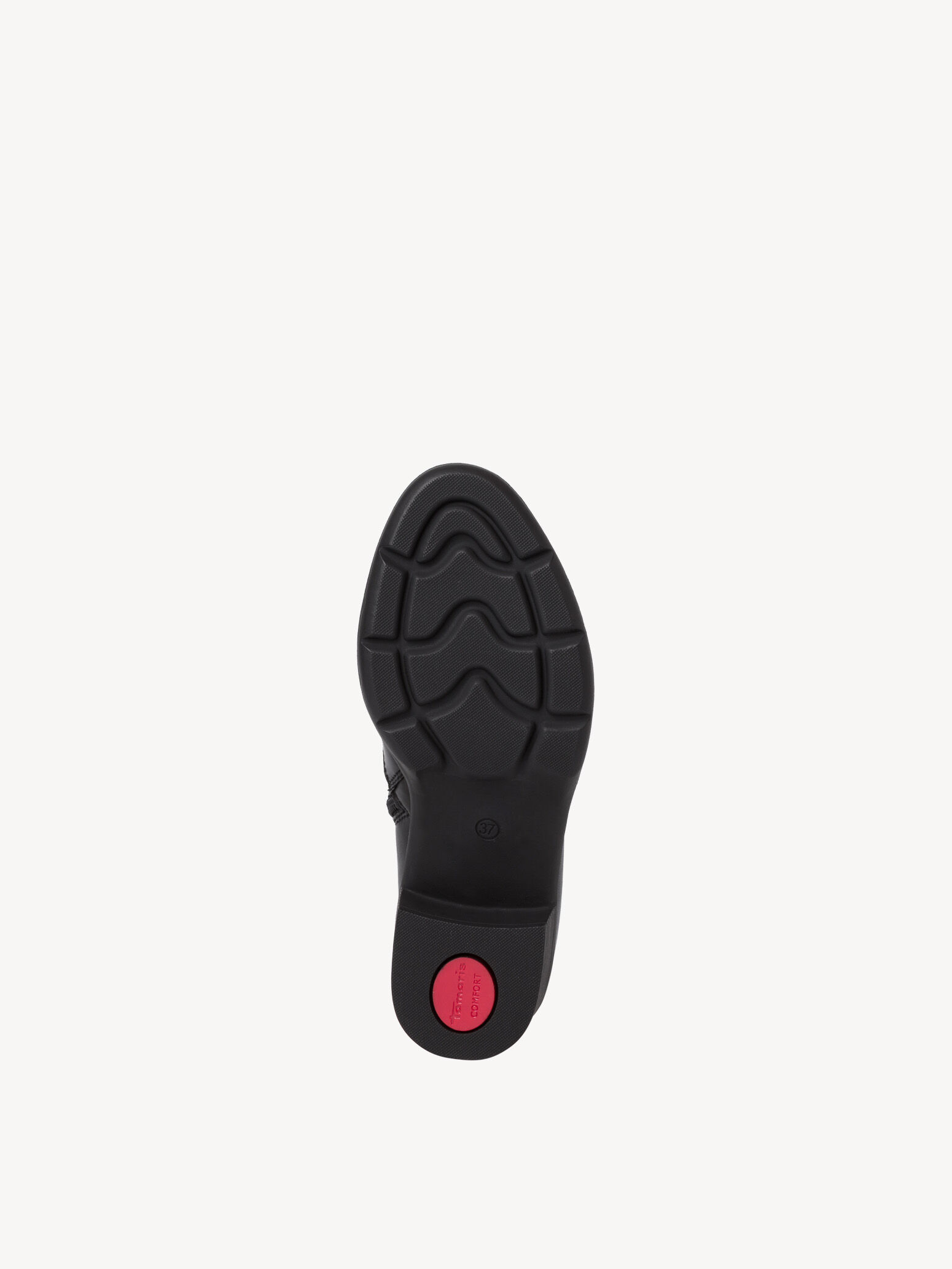 Bottine Chelsea en cuir - noir