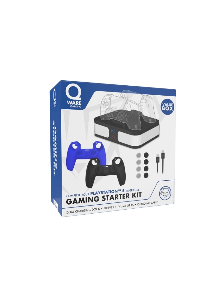 COFI 1453 Qware Gaming Set – Fast-Charger, Thumb Grips & Silikonhüllen in Mehrfarbig günstig kaufen onesize