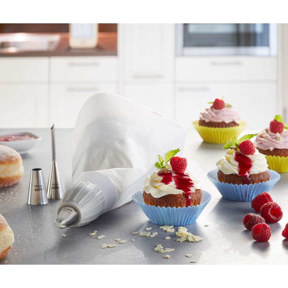 GEFU Spritzbeutel Spritzbeutel-Set Decore, 5-teilig