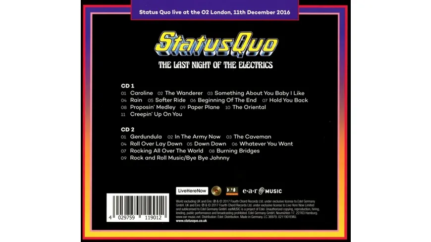 The Last Night Of The Electrics