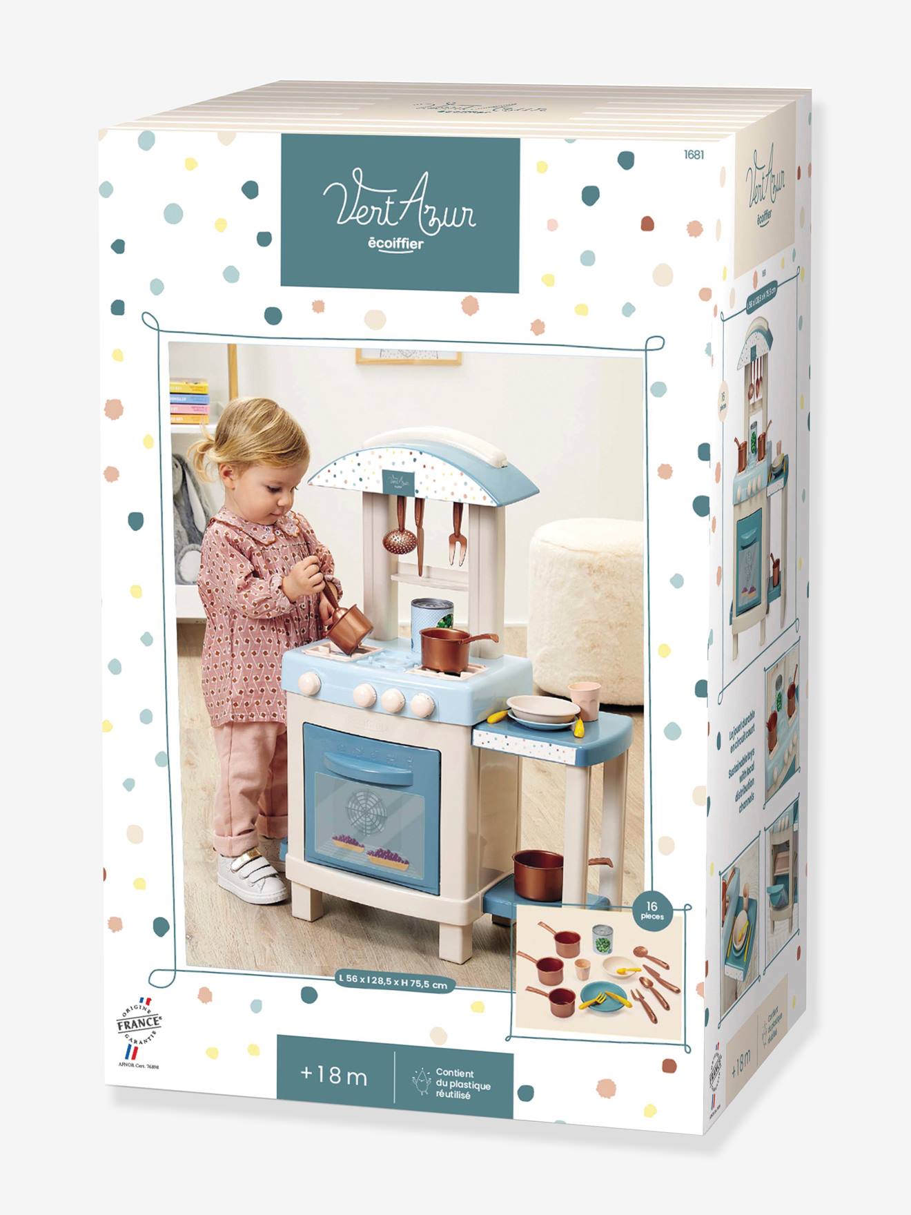Ecoiffier Kinder Spielküche ECOIFFIER - blau