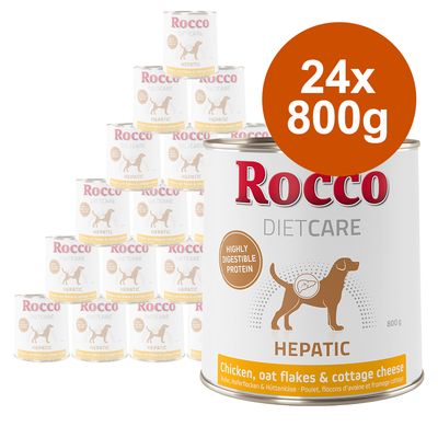 Rocco Diet Care Hepatic Huhn mit Haferflocken & Hüttenkäse 800g