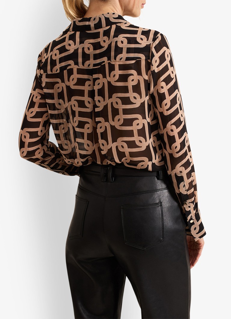 Phase Eight  Cora blouse met grafische print