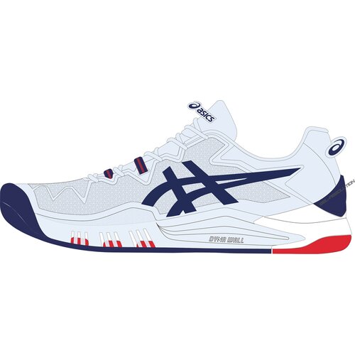 DAMEN TENNISOUTDOORSCHUHE GEL-RESOLUTION 8
