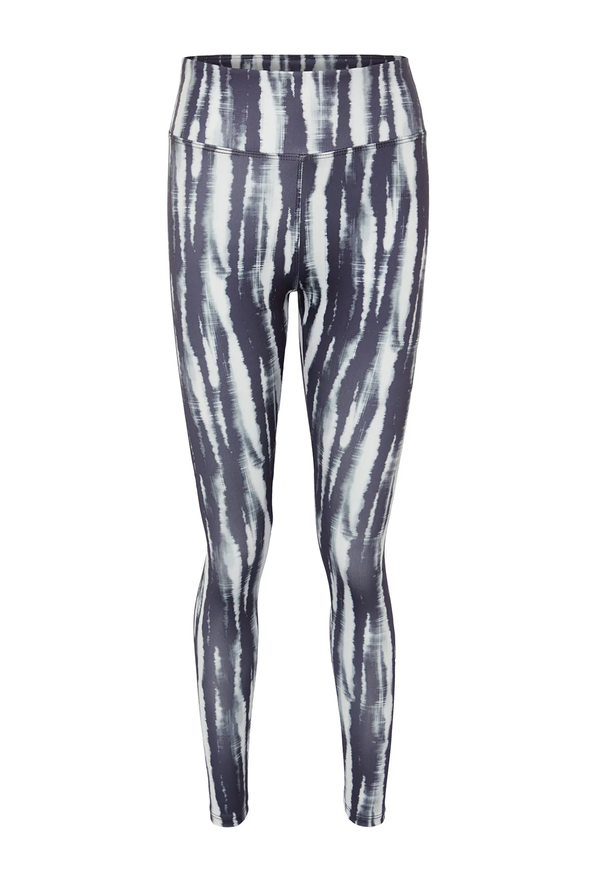 Trendyol Collection  Helle anthrazitfarbene Recovery-gemusterte gestrickte Sport-Leggings in voller Länge TWOSS20TA0089