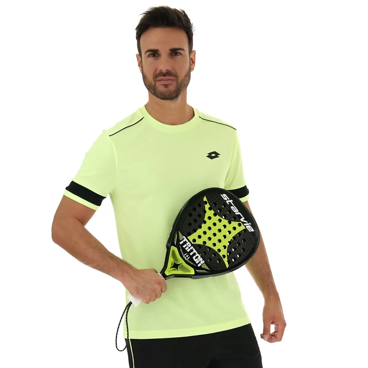 SUPERRAPIDA V-T-SHIRT PL GUL NEON