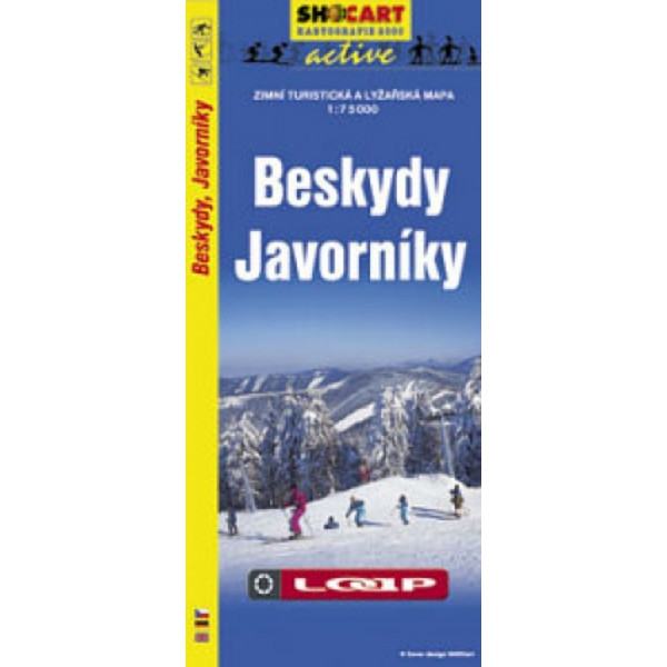 WINTERSPORTKARTE BESKIDEN - JAVORNÍK 1:7 - Winterwanderkarte
