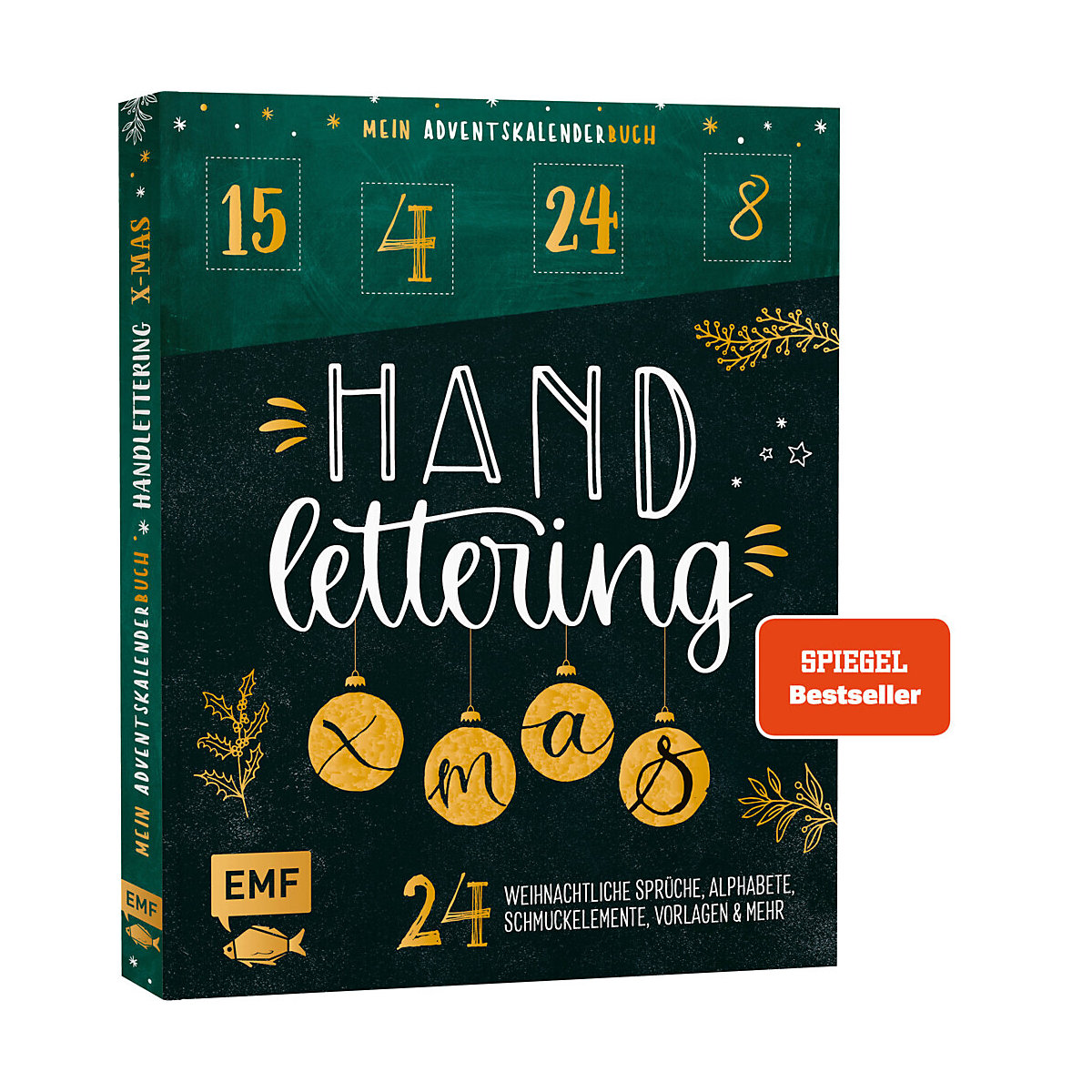 Mein Adventskalender-Buch: Handlettering X-Mas!