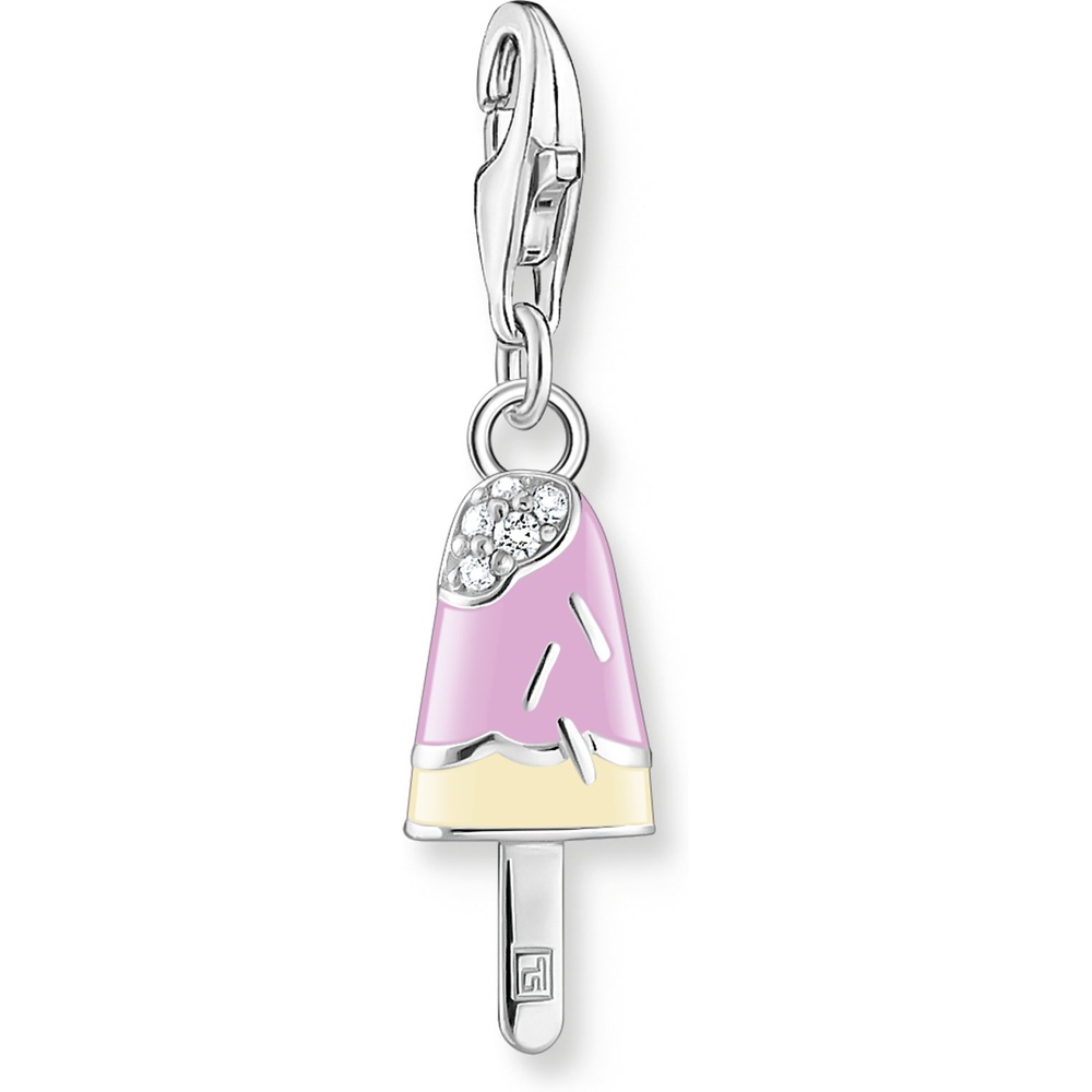 Thomas Sabo Charm 925 Argent, Émail Pendentif