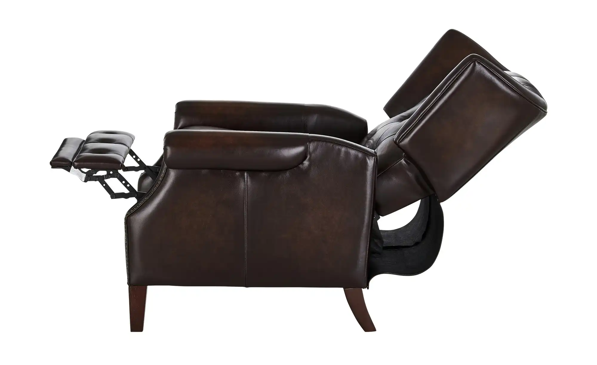 Primo Relaxsessel aus Echtleder Chesterfield