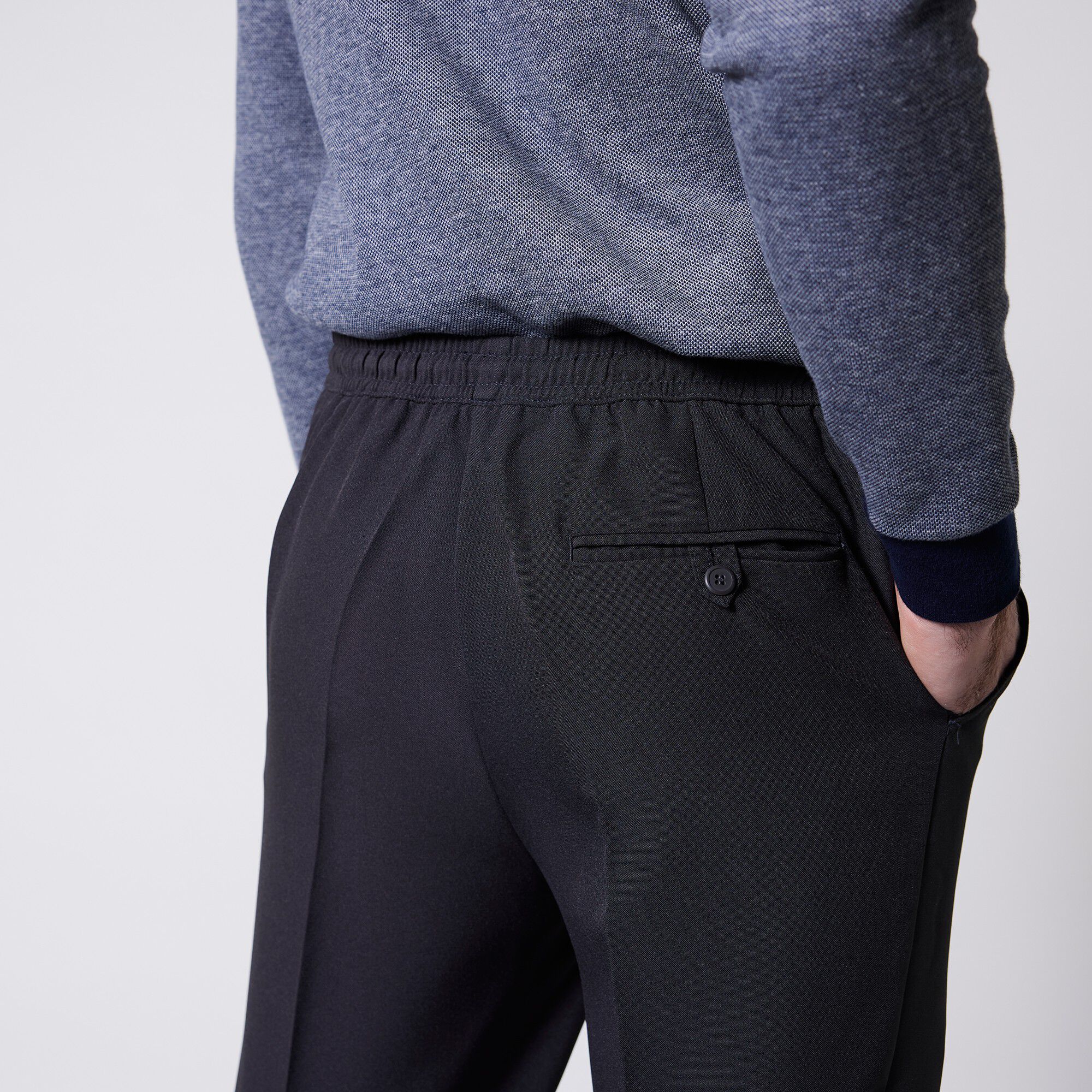 Pantalon confort taille élastiquée