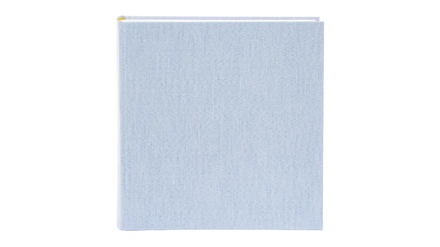 goldbuch Fotoalbum aus recyceltem Ozean-Plastik in blau, 230x31 cm mit 100 weißen Seiten blau
