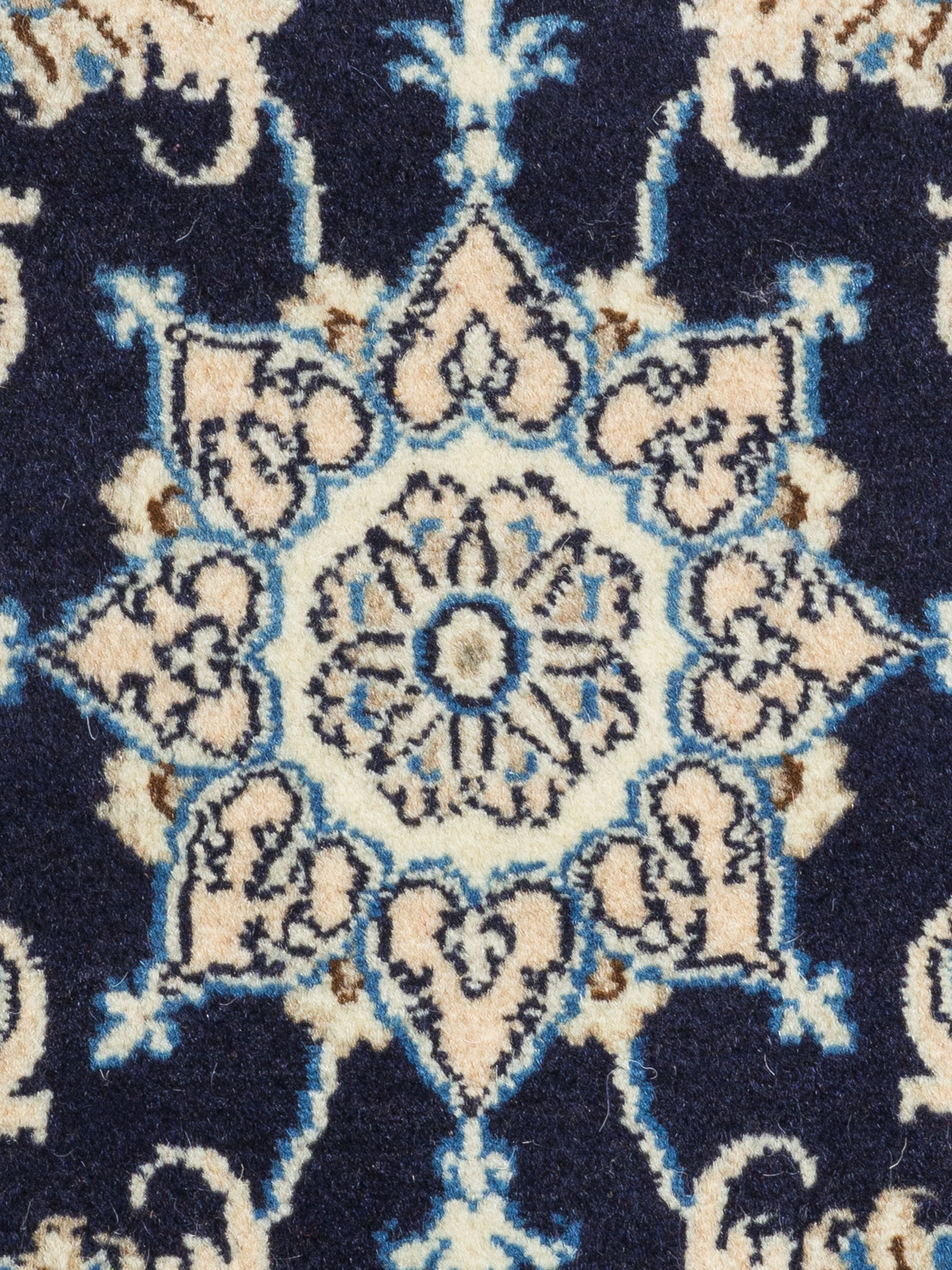 Kaschmar Nain 12 Lah ca. 60 x 90 cm, Unikat / Einzelstück