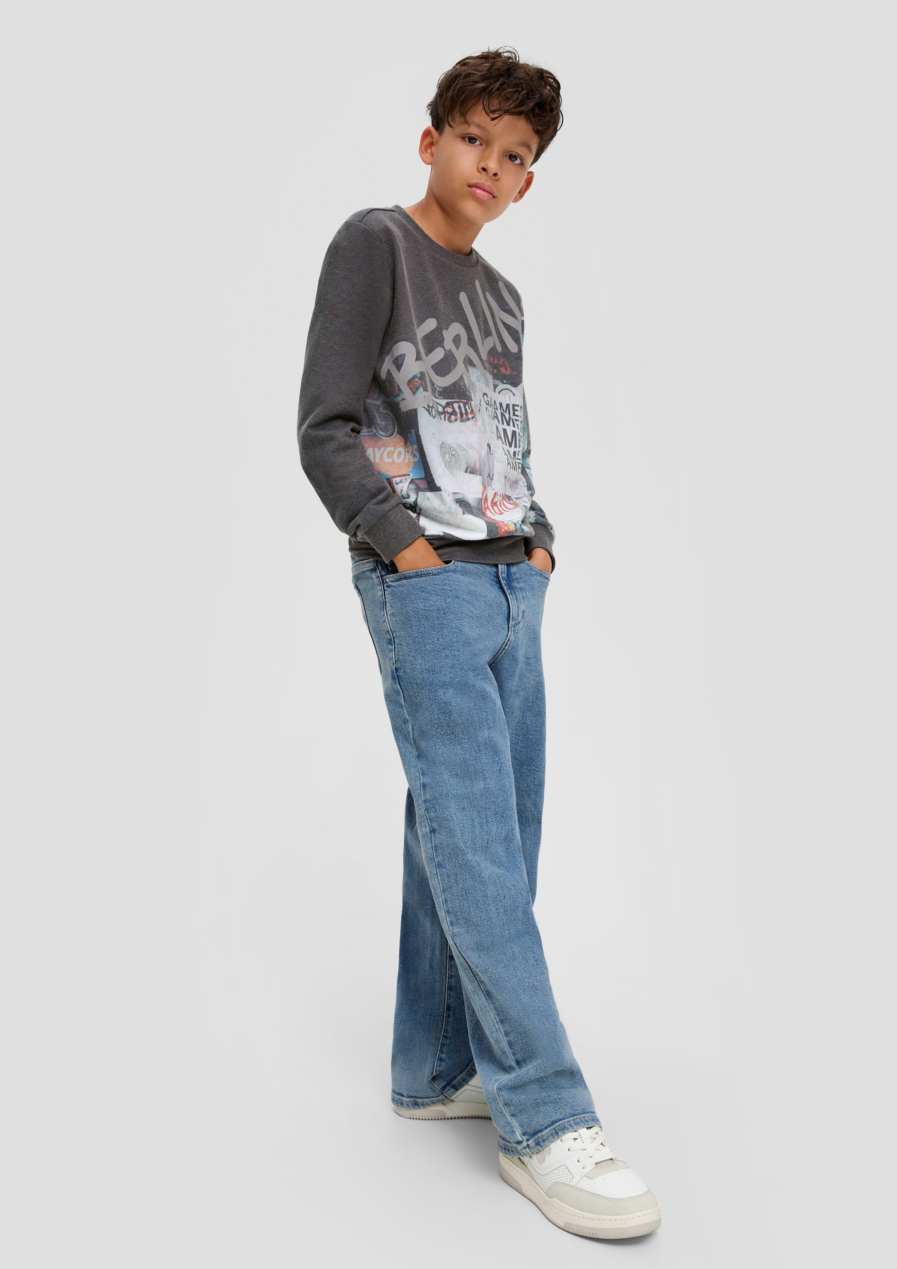 Jeans / Regular Fit / Mid Rise / Semi wide Leg  2139930-53Z2