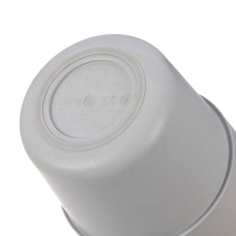 Gobelet d'apprentissage avec bec verseur silicone Little Chums gris clair Lässig