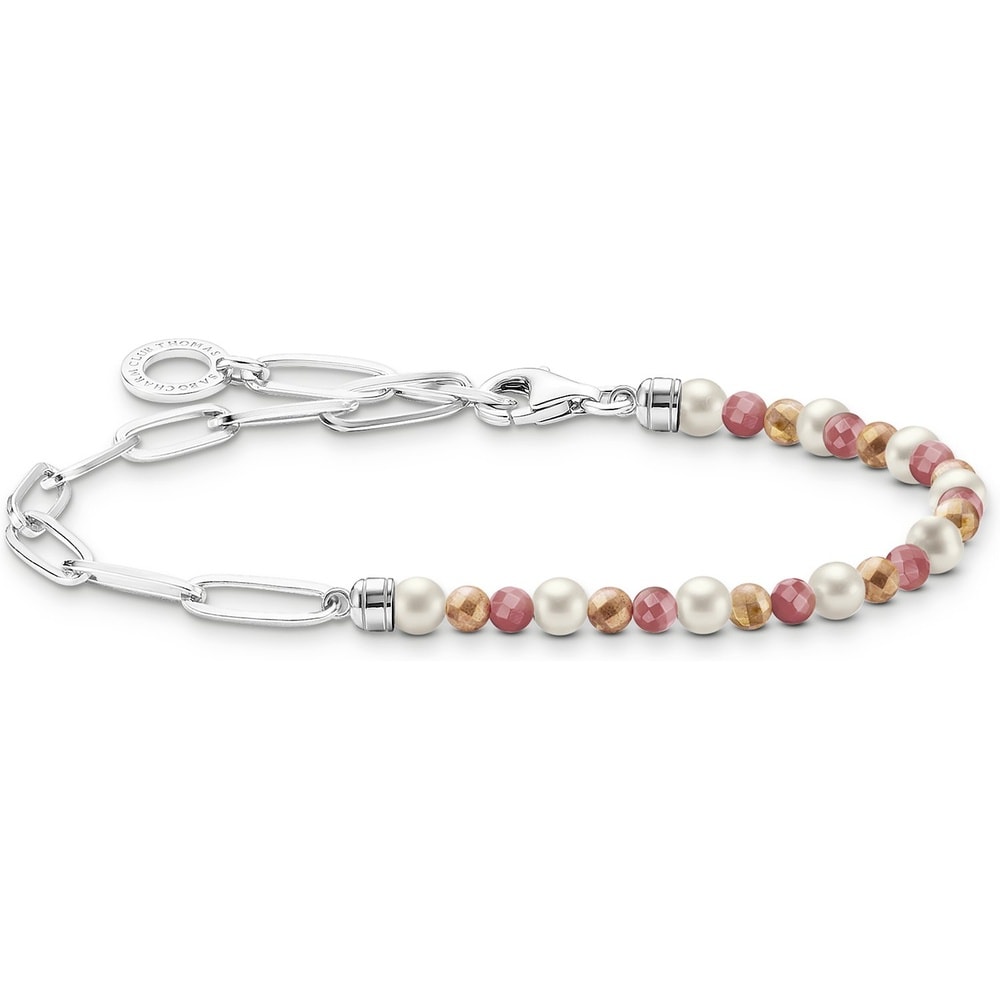 Thomas Sabo Bracelet 925 Argent rose, blanche Bracelet