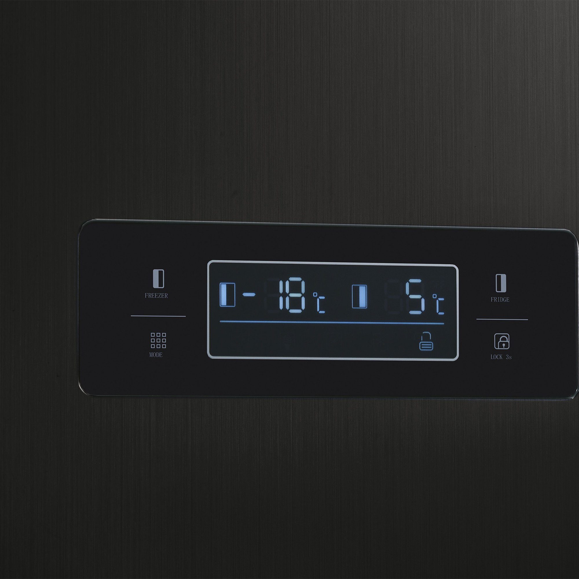 Hoover Kühlschrank HHSBSO 6174BWD, 177 cm hoch, 90 cm breit