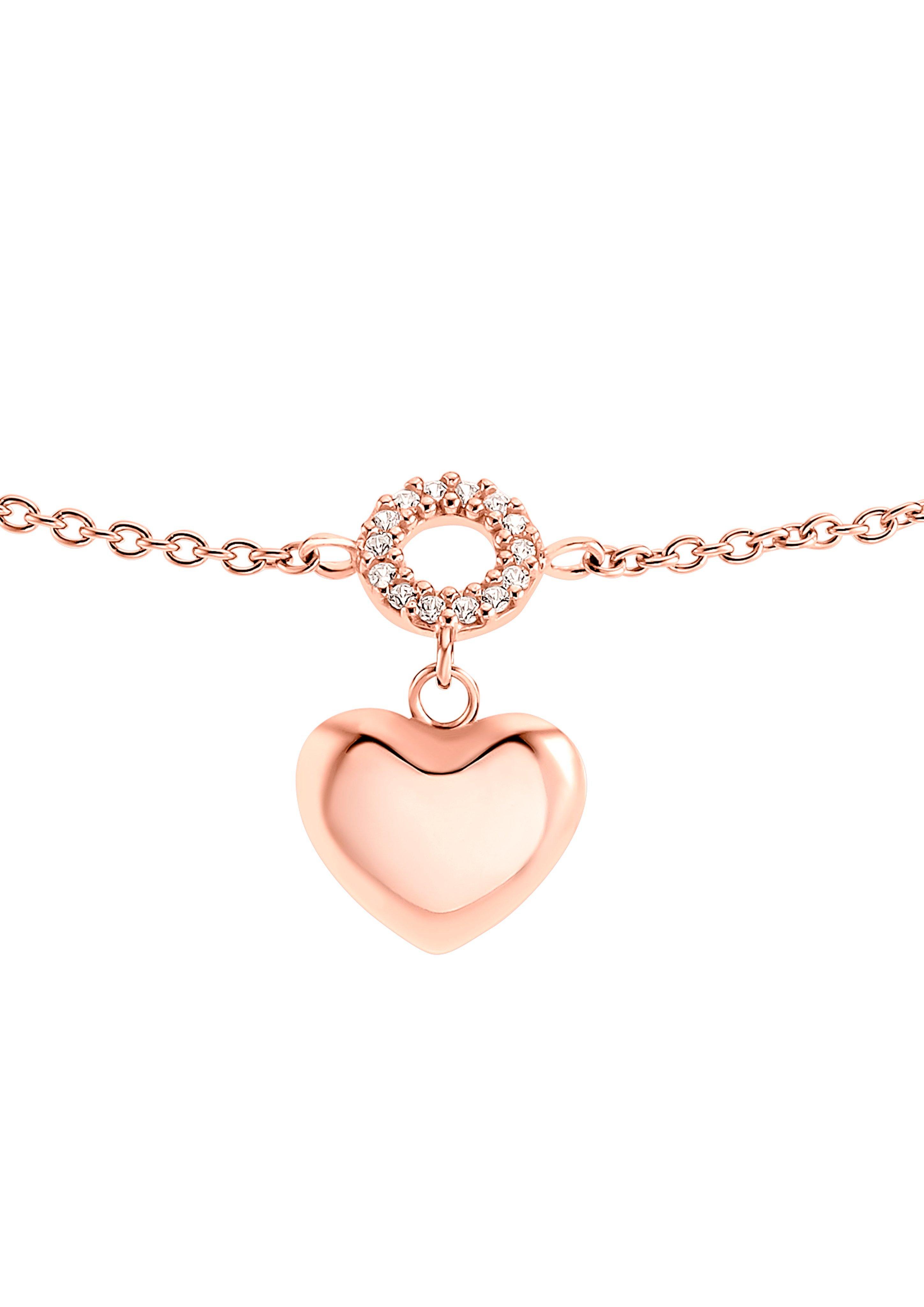 Armkette rosévergoldet aus Silber  6005091-44E0