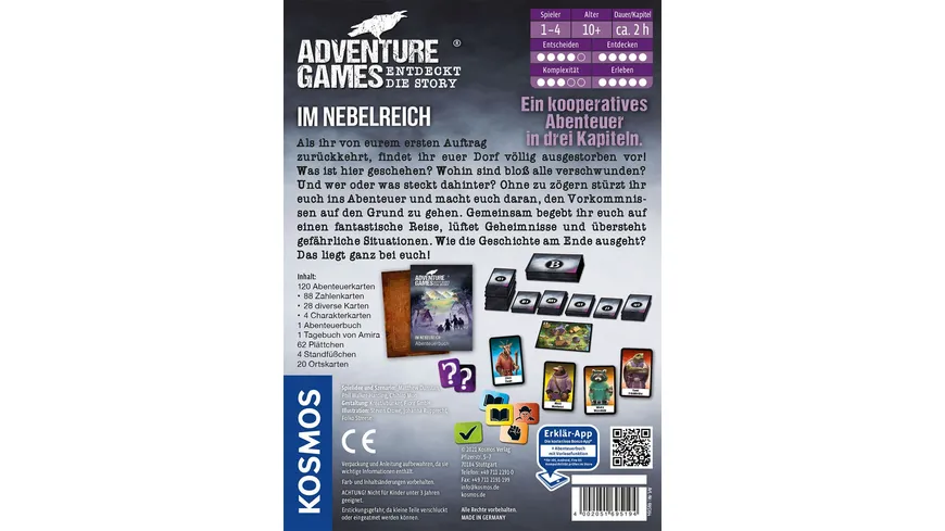 KOSMOS - Adventure Games - Im Nebelreich