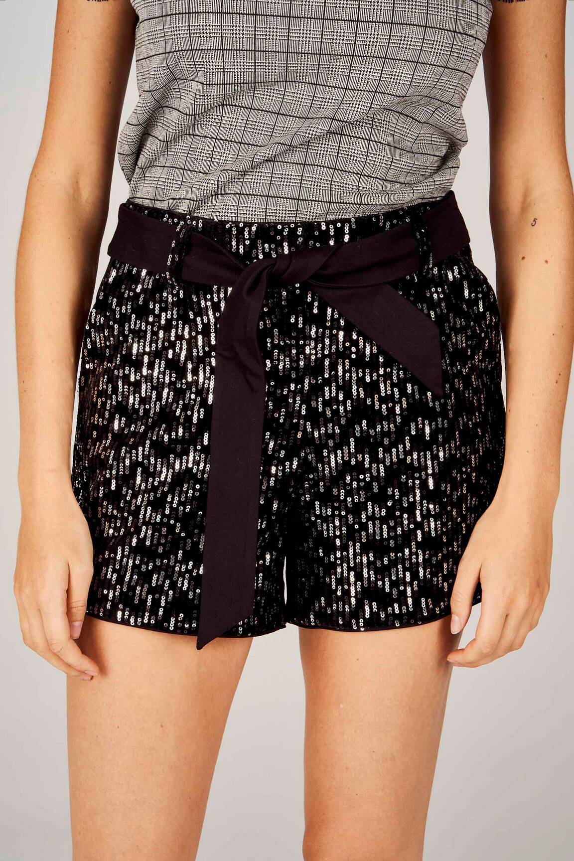 Morgan Shorts 1 Femme couleur noir