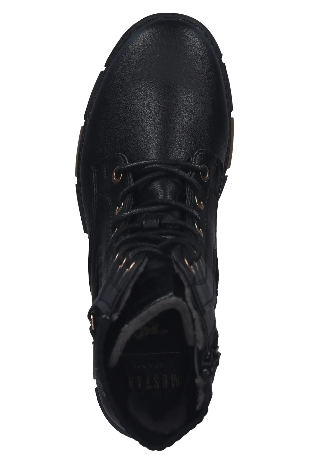 Mustang  Stiefelette - Schwarz - Blockabsatz