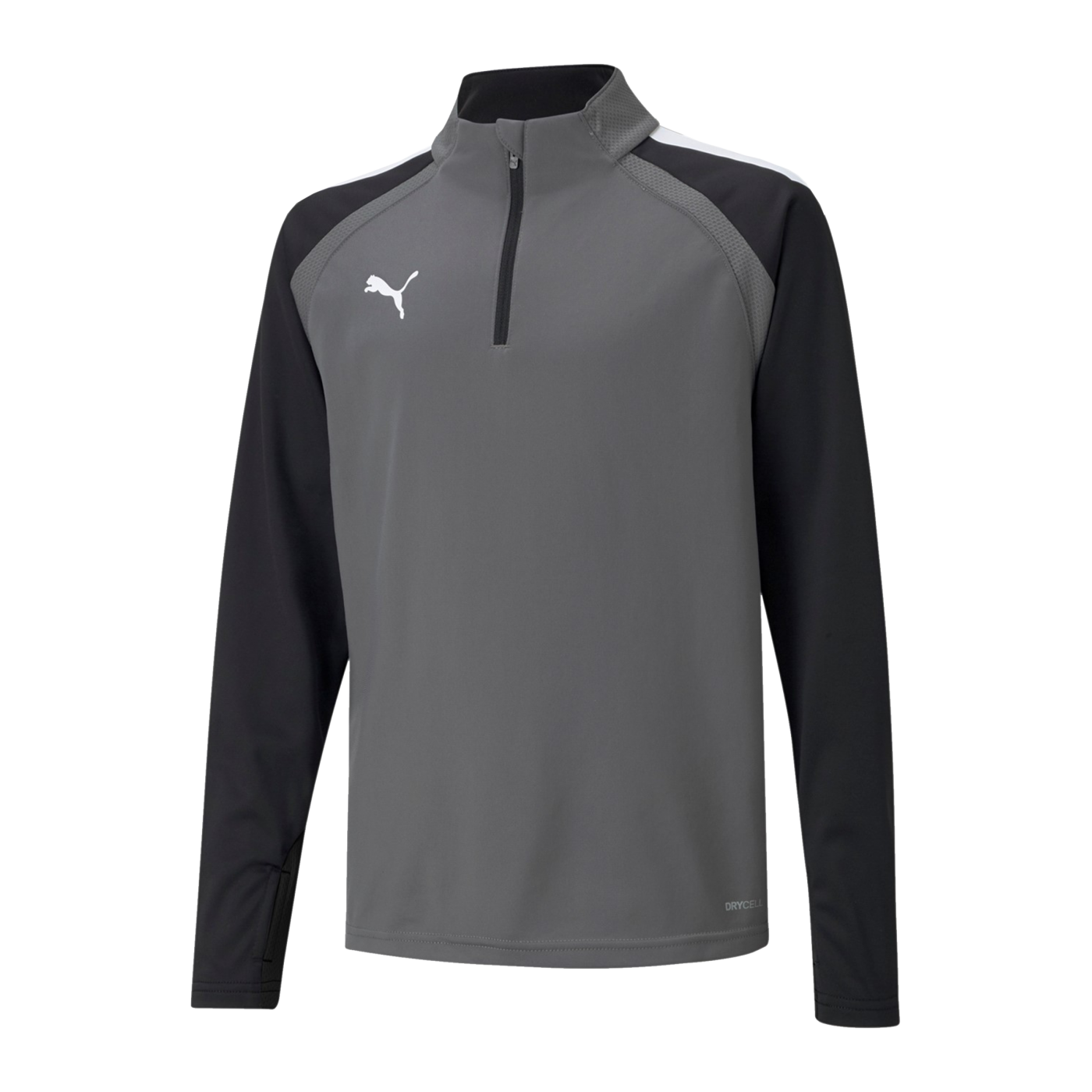 PUMA teamLIGA HalfZip Sweatshirt Kids Grau F13