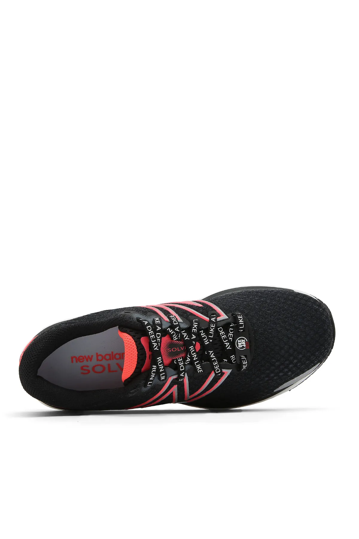 New Balance  Sneaker Damen / Mädchen SCHWARZ/VIVID CORAL B