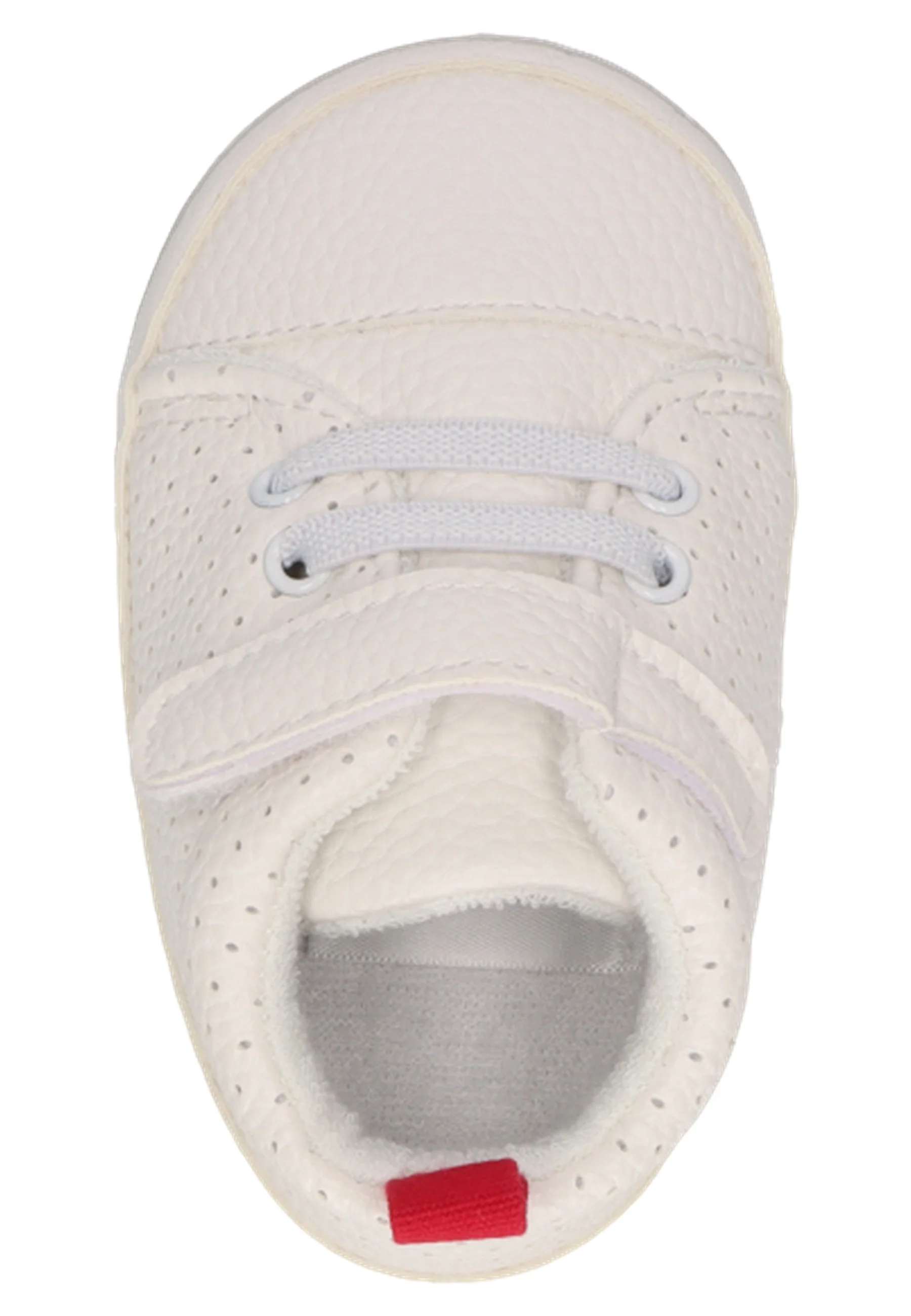Babyschuh Uni mit elastischen Schnürsenkeln
