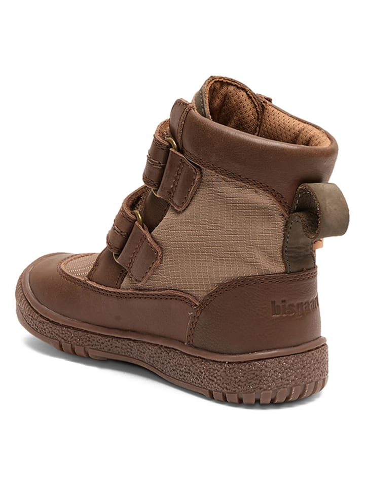 bisgaard Leder-Boots in Braun günstig kaufen