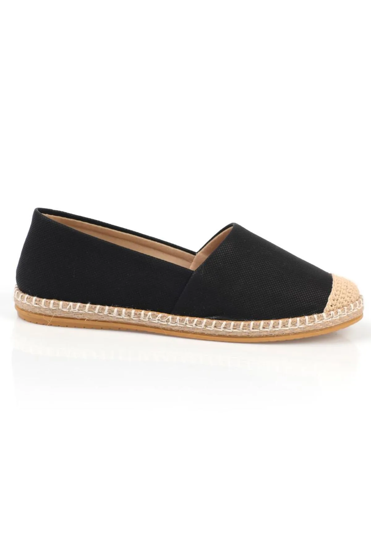 Capone Outfitters  Capone Schwarze Damen-Espadrille