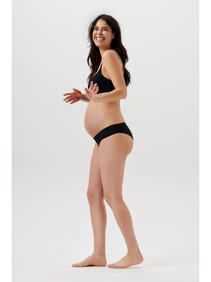Noppies Gepolsterter Still-Bh Spacer Stripe Nursing Bra in Black günstig kaufen