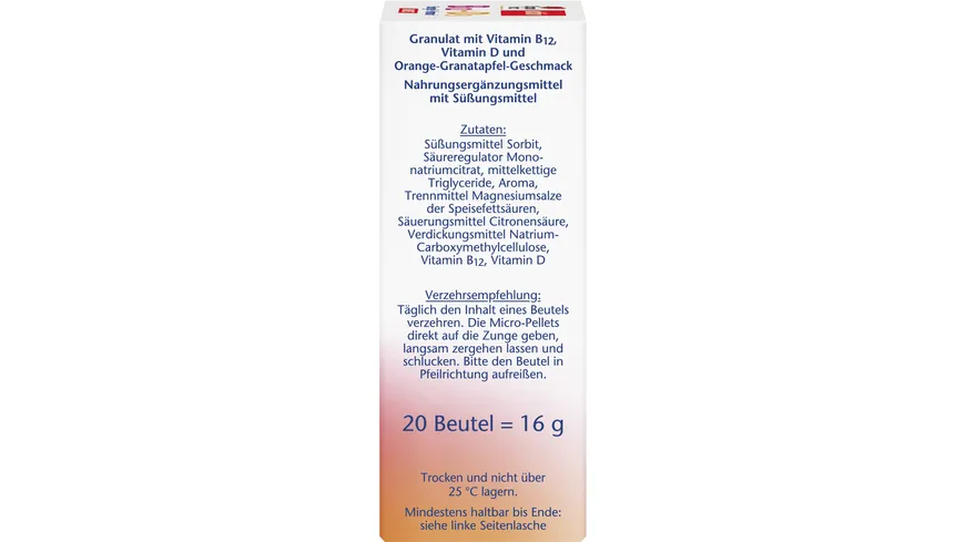 Doppelherz aktiv Vitamin B12 + B3 Direct