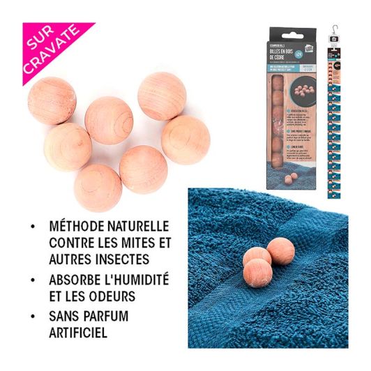 Bile de cedru anti-molii x24