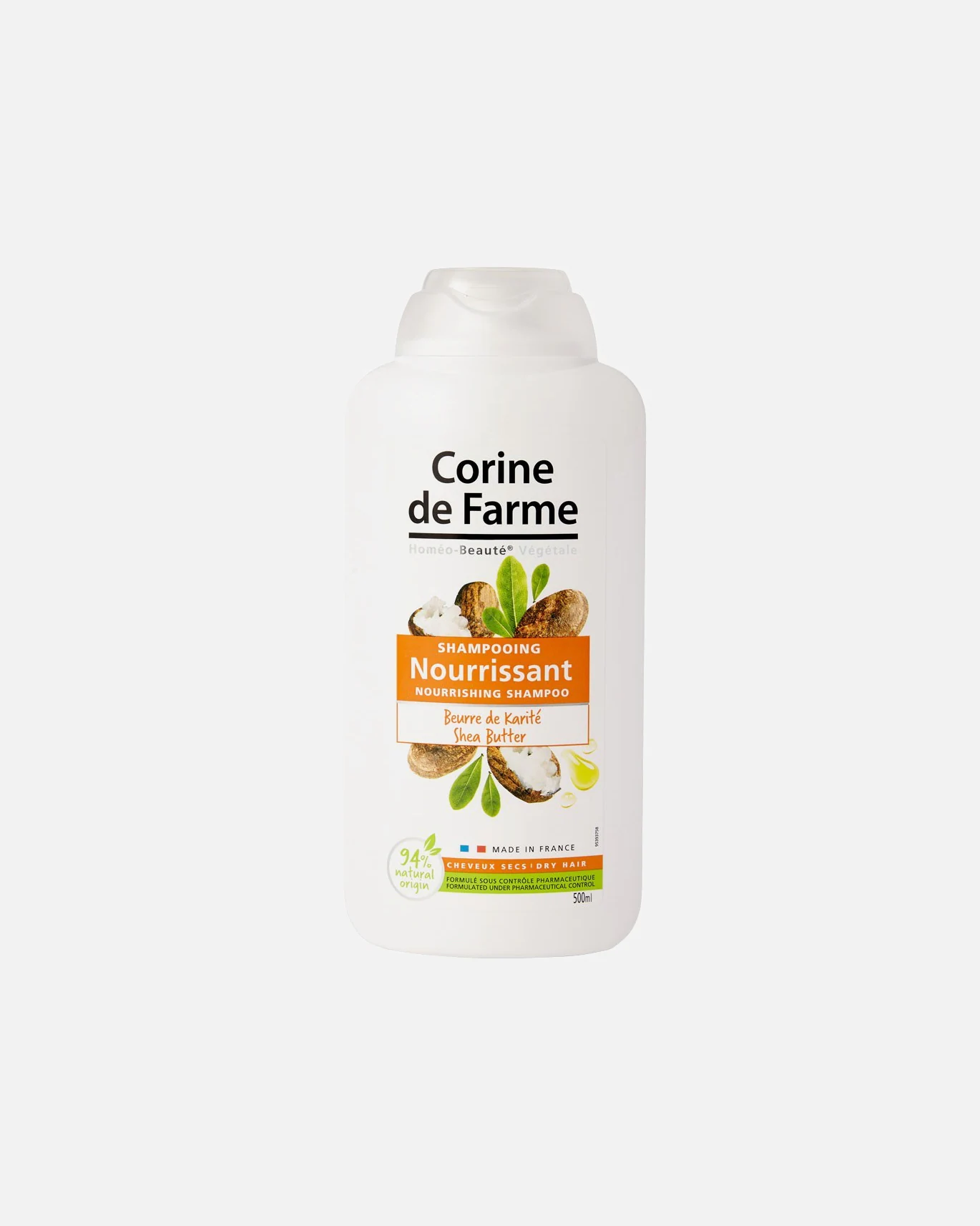 CORINE DE FARME Tápláló sampon shea vajjal