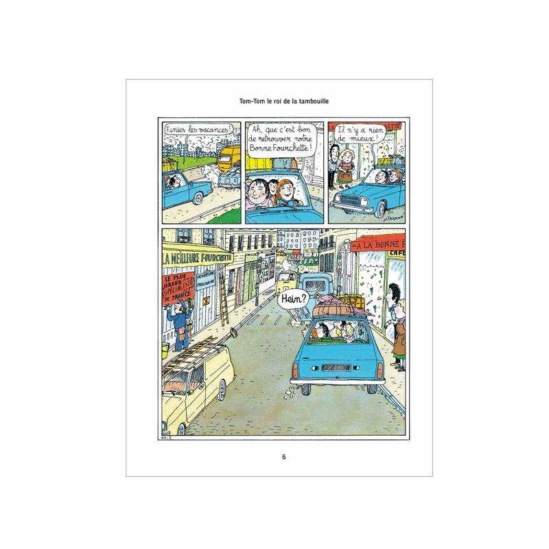 Livre Tom-Tom, le roi de la tambouille - BD Kids