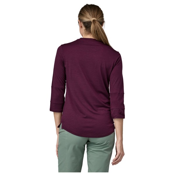 Patagonia - Women's Merino 3/4 Sleeve Bike Jersey - Merinoshirt