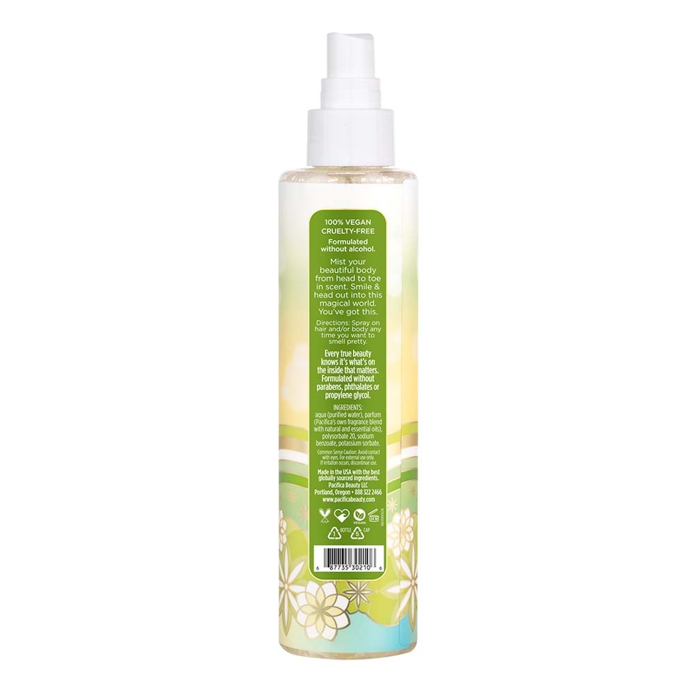 pacifica beauty Brume cheveux et corps parfumée Tahitian Gardenia Parfum