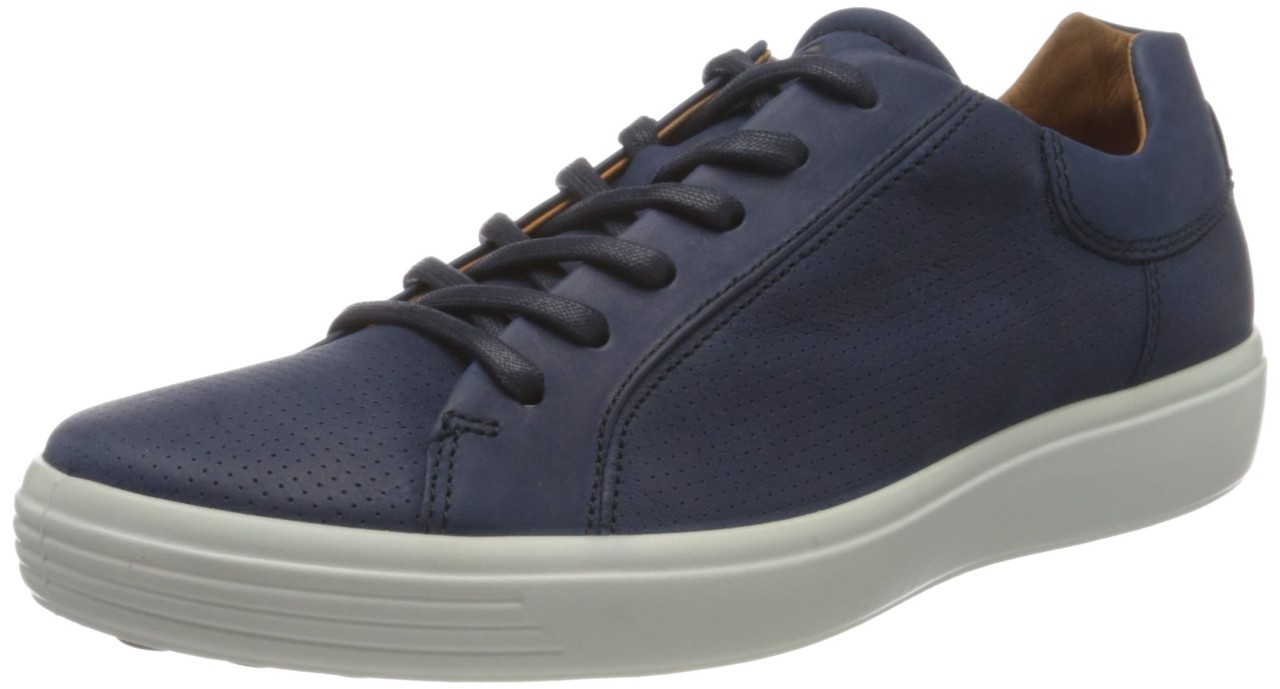 ECCO Freizeit Schnürer blau ECCO SOFT 7 M