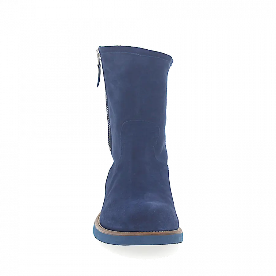 Budapester - Stiefeletten 598 Veloursleder - blau