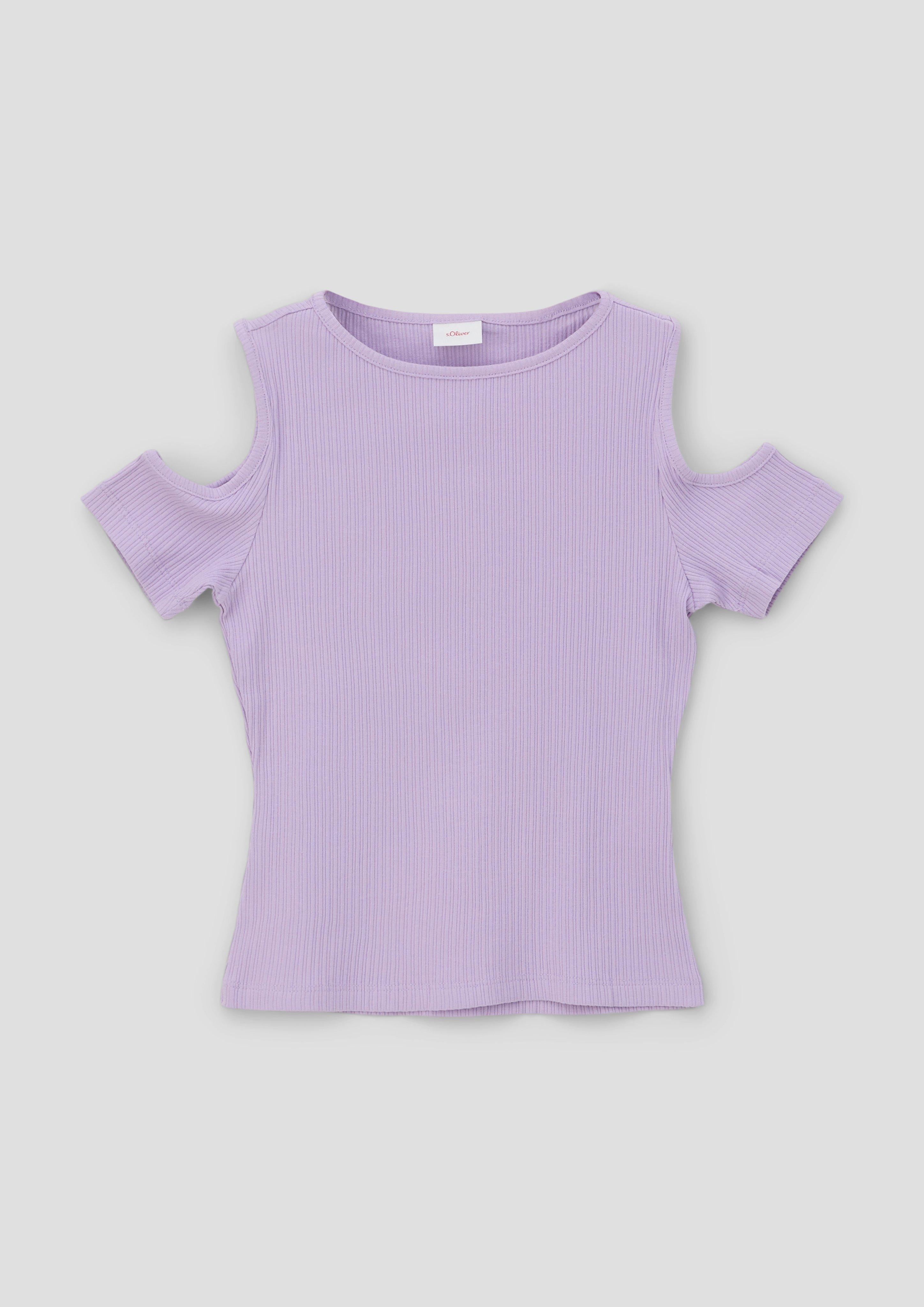 T-Shirt mit Cut-outs  2142436-4704