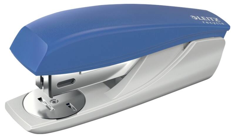 Leitz NeXXt Heftgerät 56060035 Halbstreifen 25 Blatt Blau 24/6, 26/6 Kunststoff, Metall