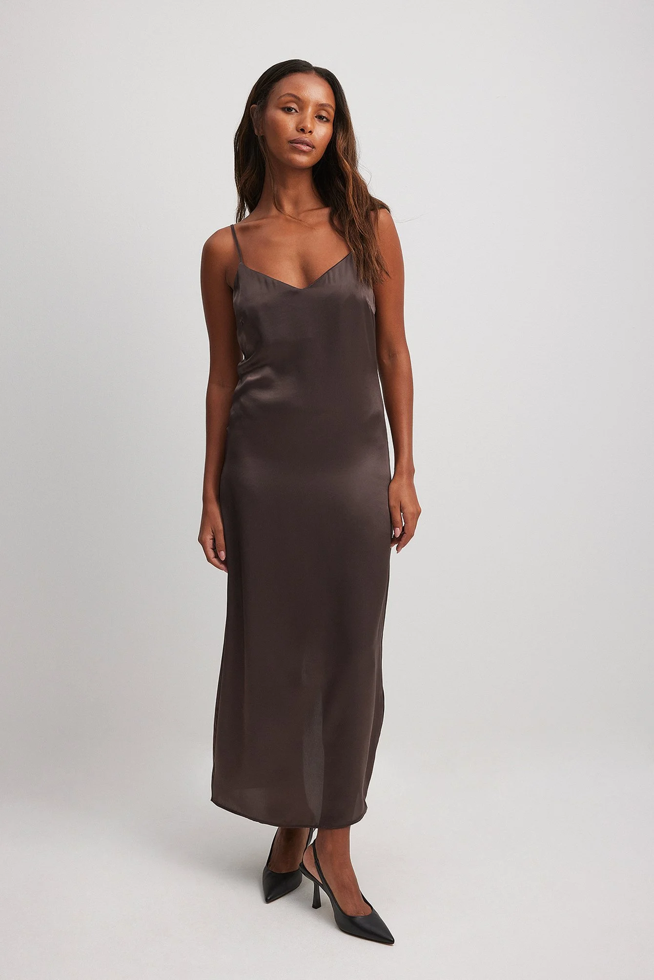 Slipdress aus Satin