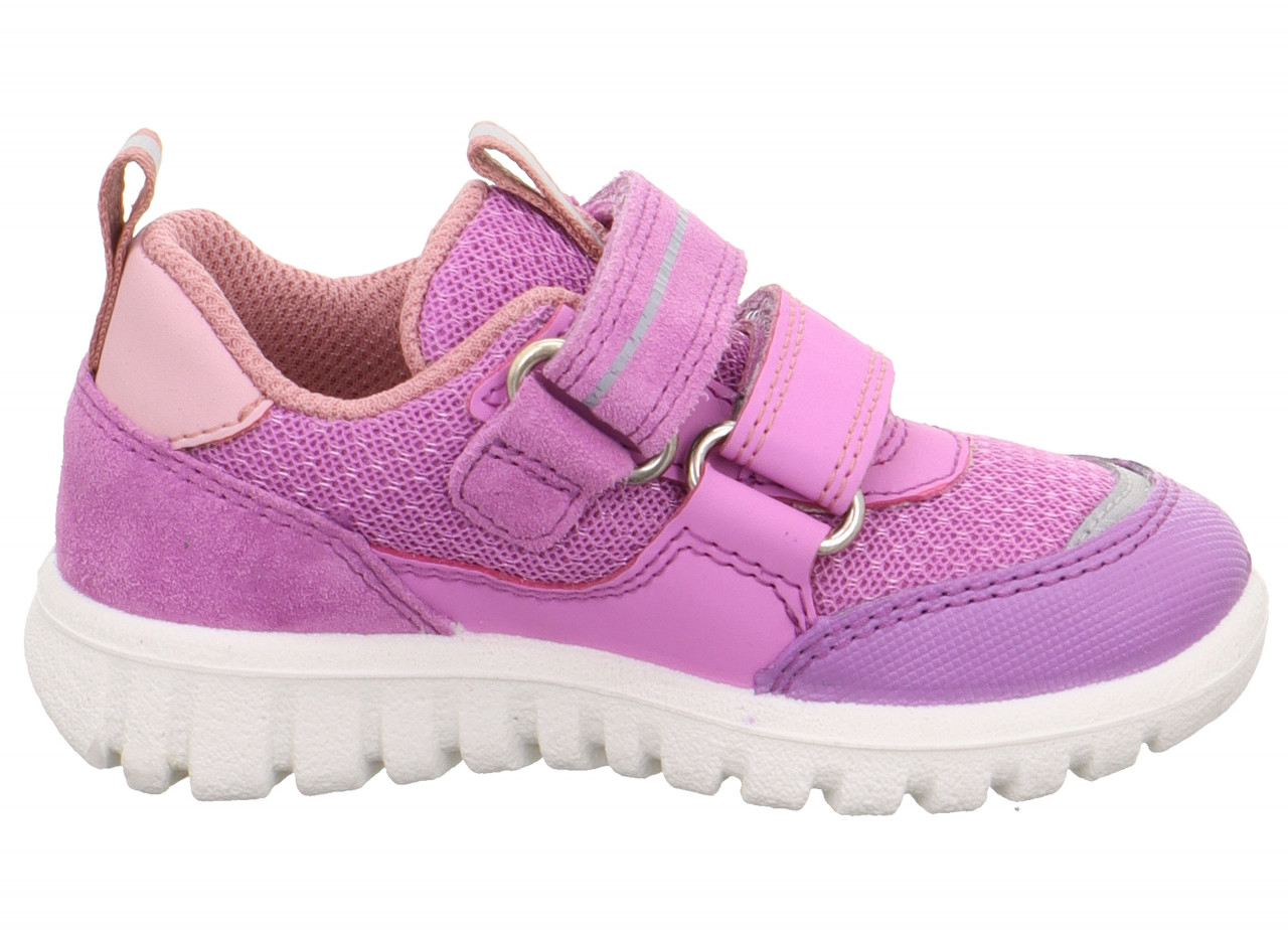 SPORT7 MINI - Lila/RosaSneaker low mit Klettverschluss
