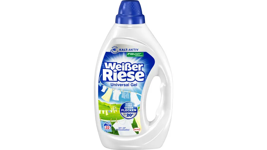 Weißer Riese Universal Gel Vollwaschmittel 990 ml