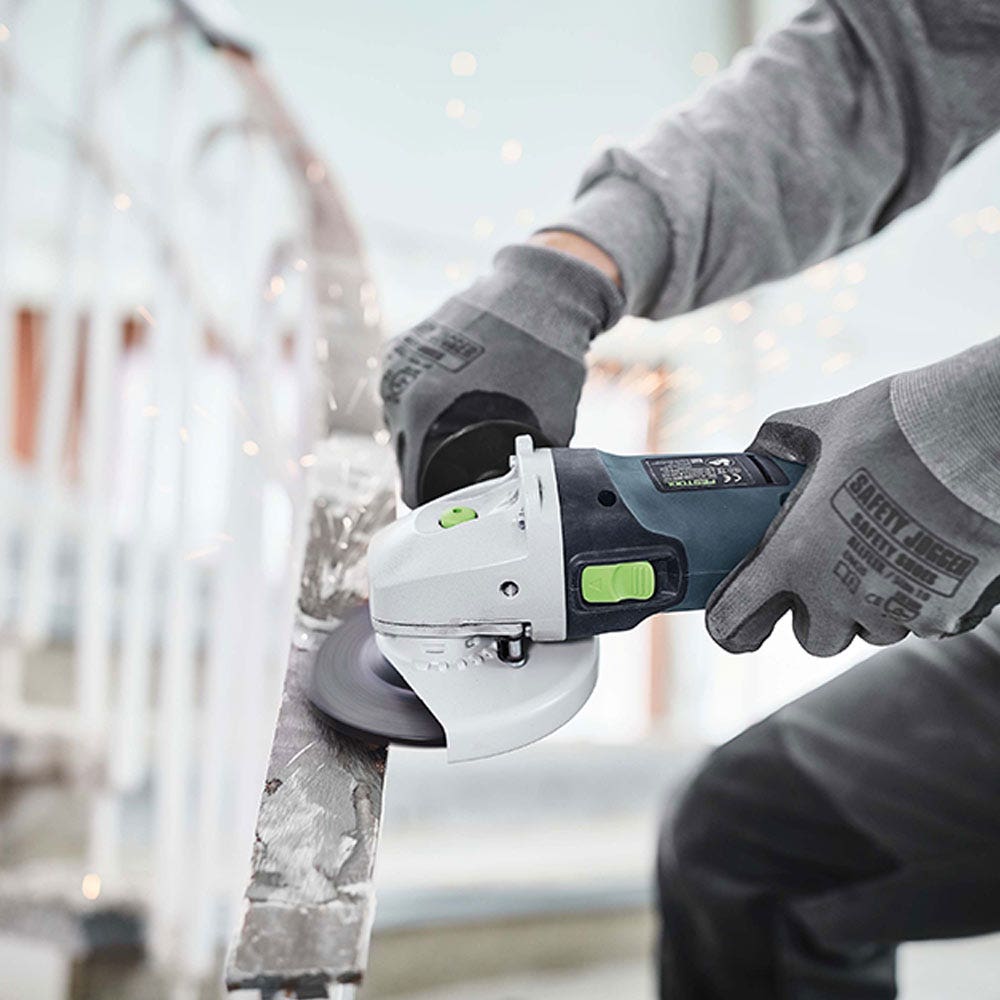 Esmerilhadeira angular sem escova FESTOOL 18V 125mm AGC 18-125 EB-Basic 576825