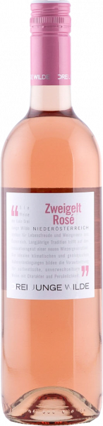 Drei Junge Wilde Zweigelt Rosé Niederösterreich QUW Drei Junge Wilde  trocken - 6er Karton