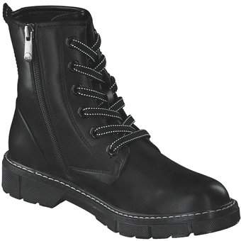 Marco Tozzi Schnürstiefelette in schwarz